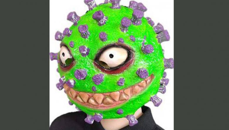 Полезное: Amazon снял с продажи «ужасную» и «неприятную» маску коронавируса для Хэллоуина