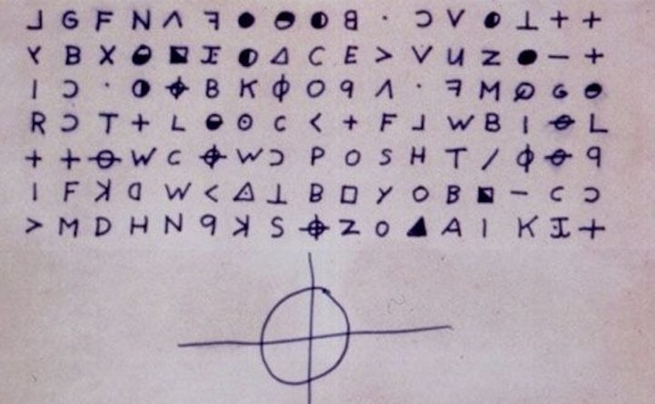 Происшествия: Письмо серийного убийцы Зодиака удалось расшифровать 50 лет спустя