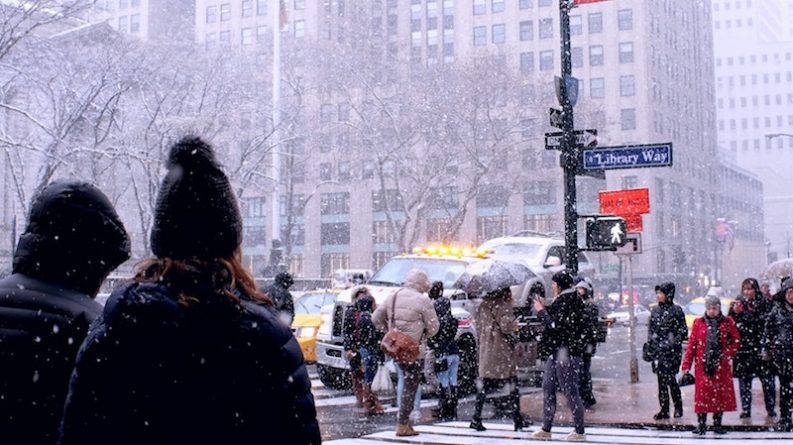 Погода: На северо-востоке США обещают «самый сильный снежный шторм» за последние годы
