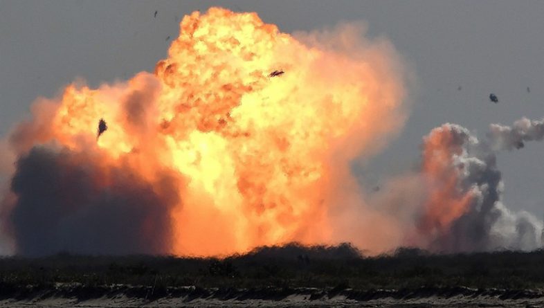 Локальные новости: Ракета SpaceX Starship снова взорвалась при попытке приземления