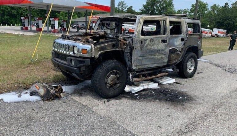Локальные новости: Во Флориде внедорожник загорелся, когда водитель пытался запастись бензином на фоне дефицита