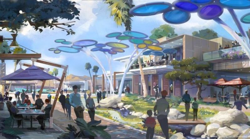 Локальные новости: Disney построит жилой комплекс с ресторанами, магазинами и развлечениями