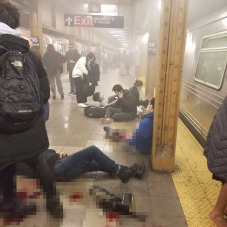 пострадавшие люди в метро нью-йорка