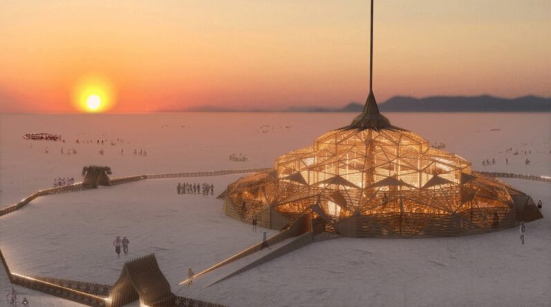 Развлечения: Burning Man 2023: протесты, дожди и красивые инсталляции