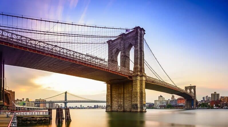 Путешествия: Бруклинский мост в США